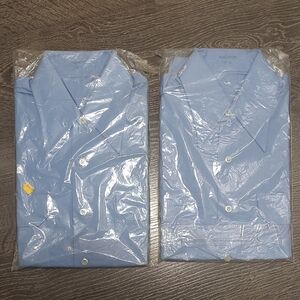 Men's Blue Dress Shirt